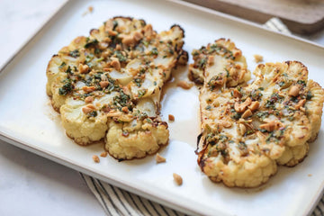 Tasty Thai Style Cauliflower Steaks