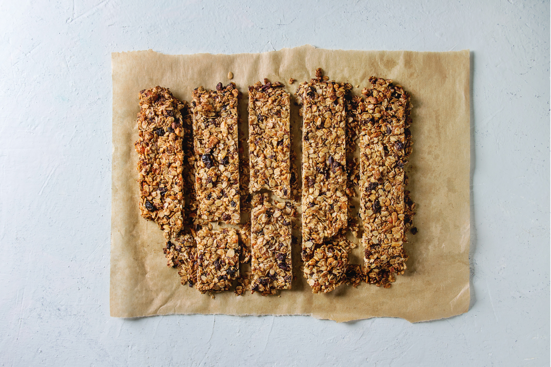 No Bake Apricot & Oat Energy Bars