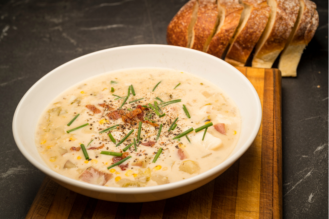 Slow Cooker Chicken & Sweetcorn Chowder