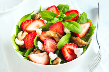 Strawberry, Blue Cheese & Toasted Pecan Salad