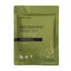 close up product shot of the front of a beautypro nourishing sheet mask pack
