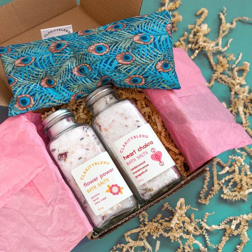 Relax & Calm Aromatherapy Bath Time Bundle | Clarity Blend