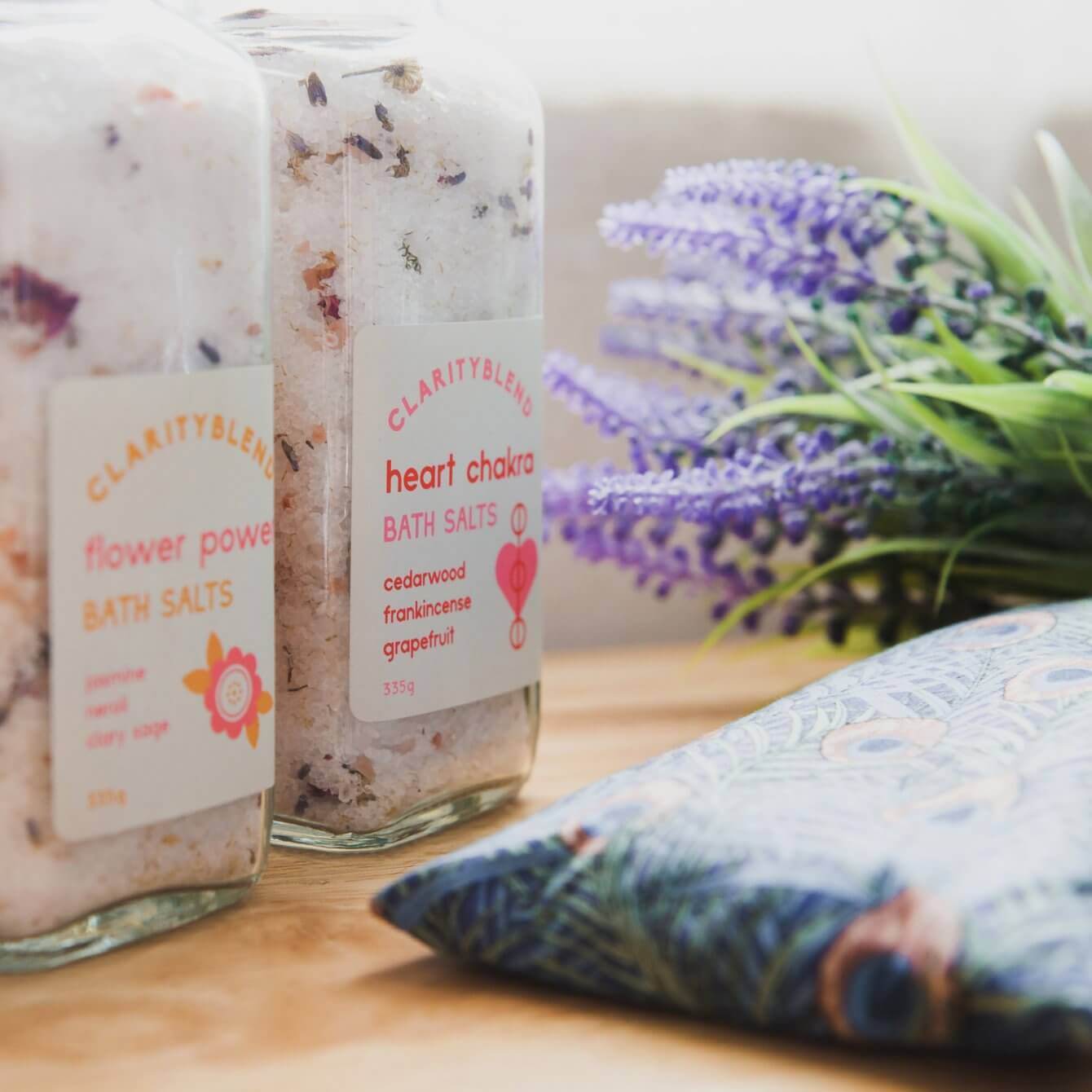 Relax & Calm Aromatherapy Bath Time Bundle | Clarity Blend