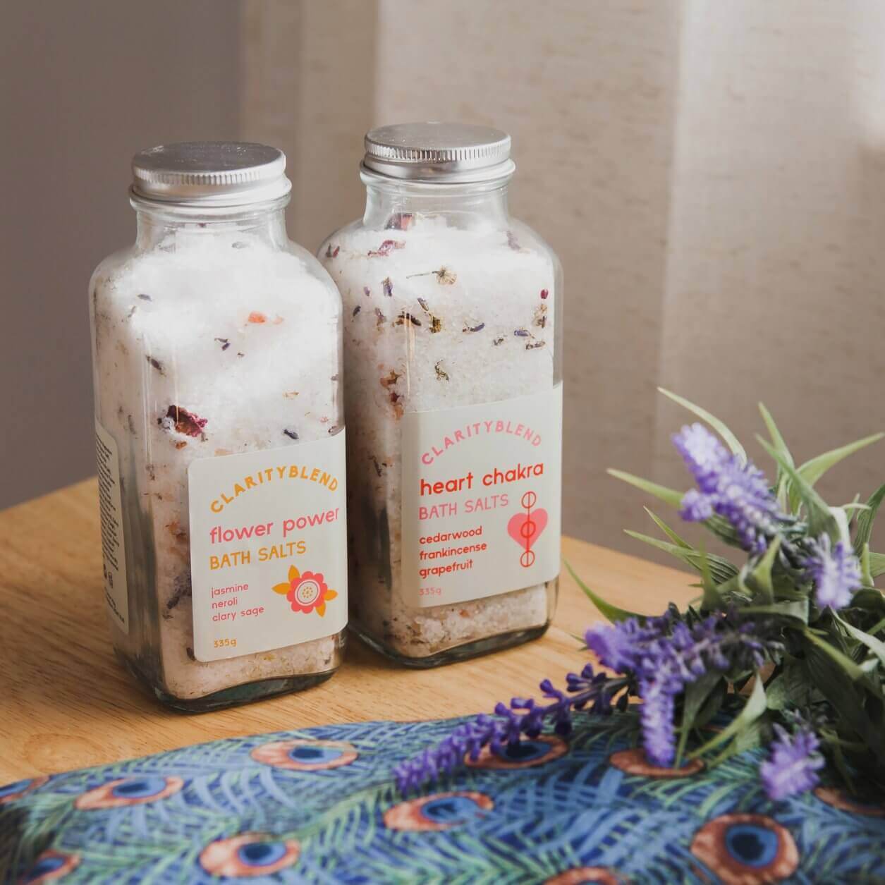 Relax & Calm Aromatherapy Bath Time Bundle | Clarity Blend