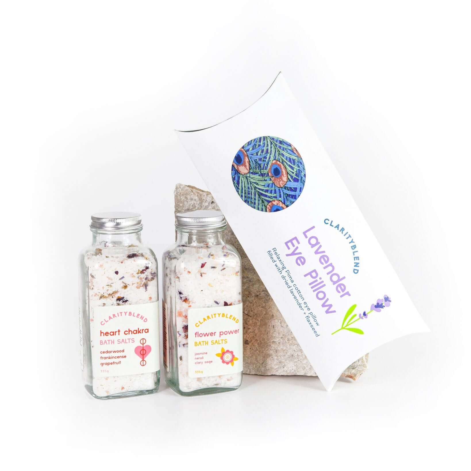 Relax & Calm Aromatherapy Bath Time Bundle | Clarity Blend