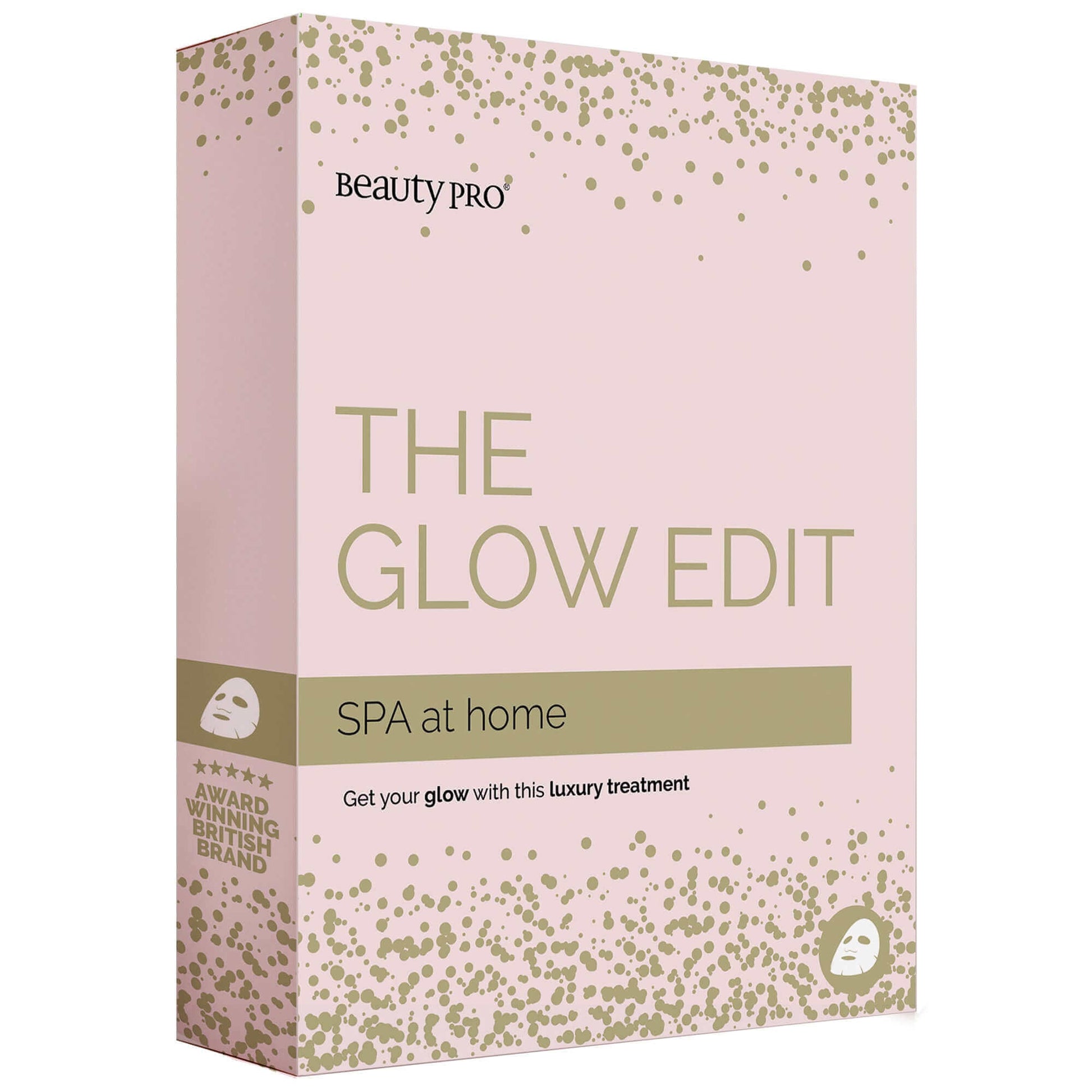 BeautyPro Spa at Home Skincare Gift Box - The Glow Edit