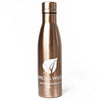 Reusable Drink or Sports Water Bottle | Vacuum Insulated Hot and Cold Drinks | Rose Gold | 600ml