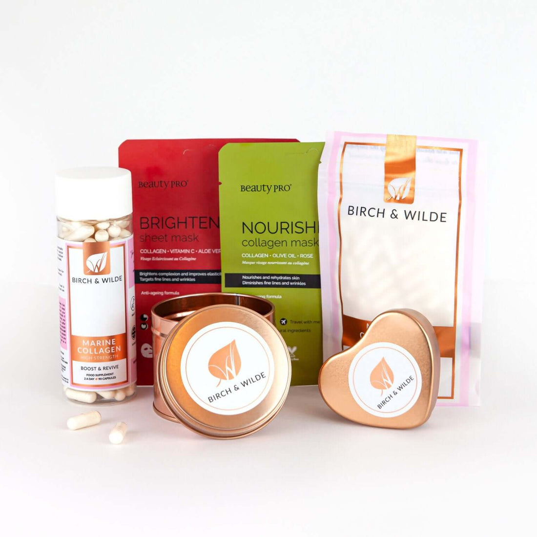 Save £10 on Marine Collagen Starter Kit Birch & Wilde