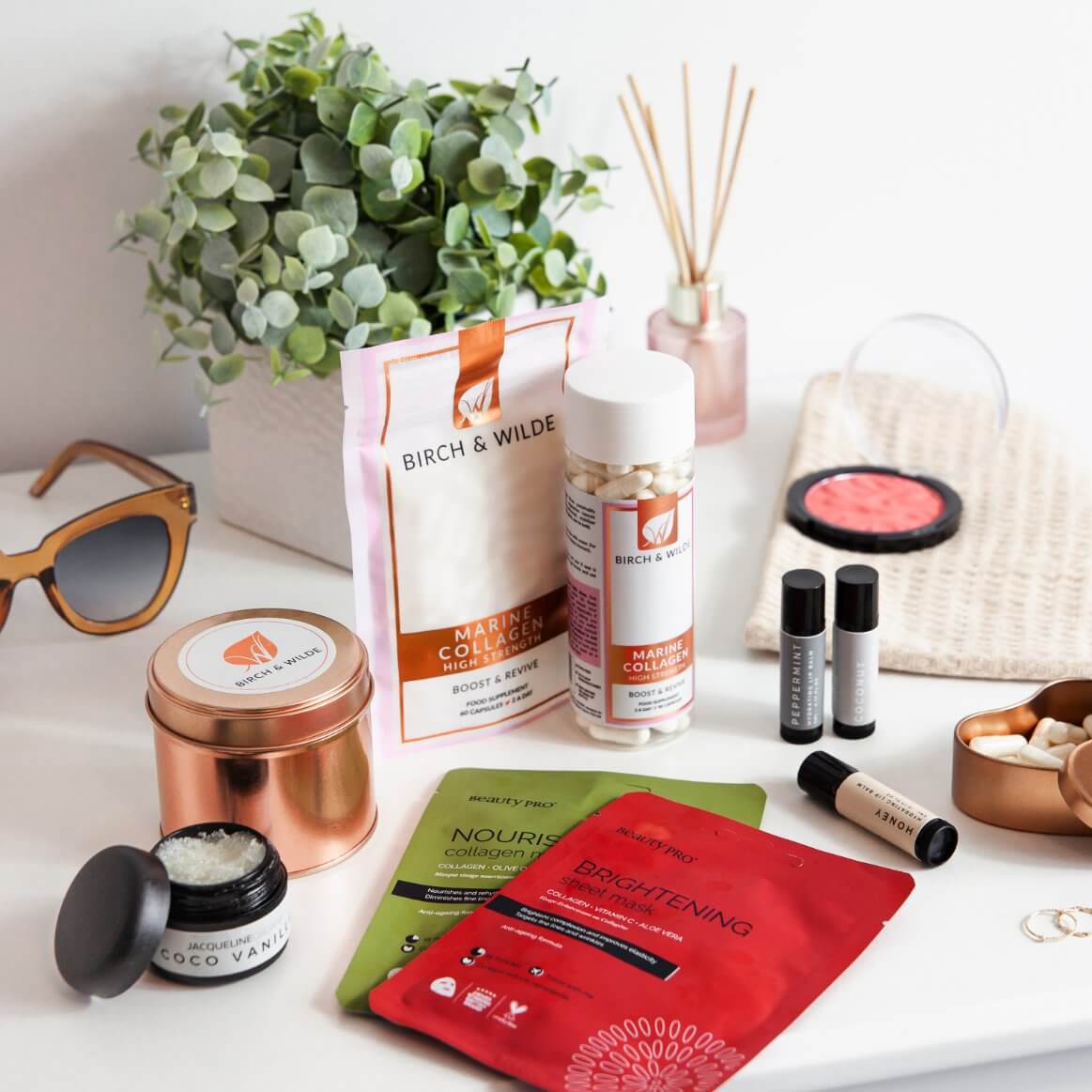 Marine Collagen Starter Kit with Lip Care - Save over £12