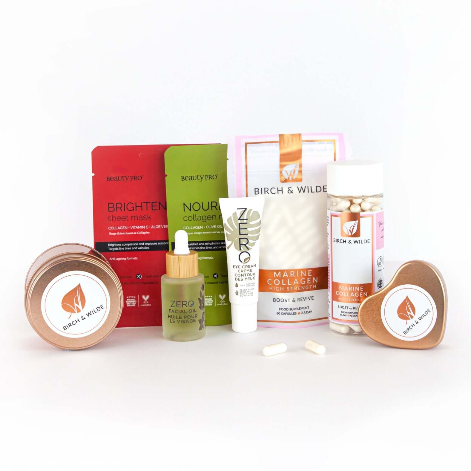 Marine Collagen Starter Kit with Skin Care - Save over £12
