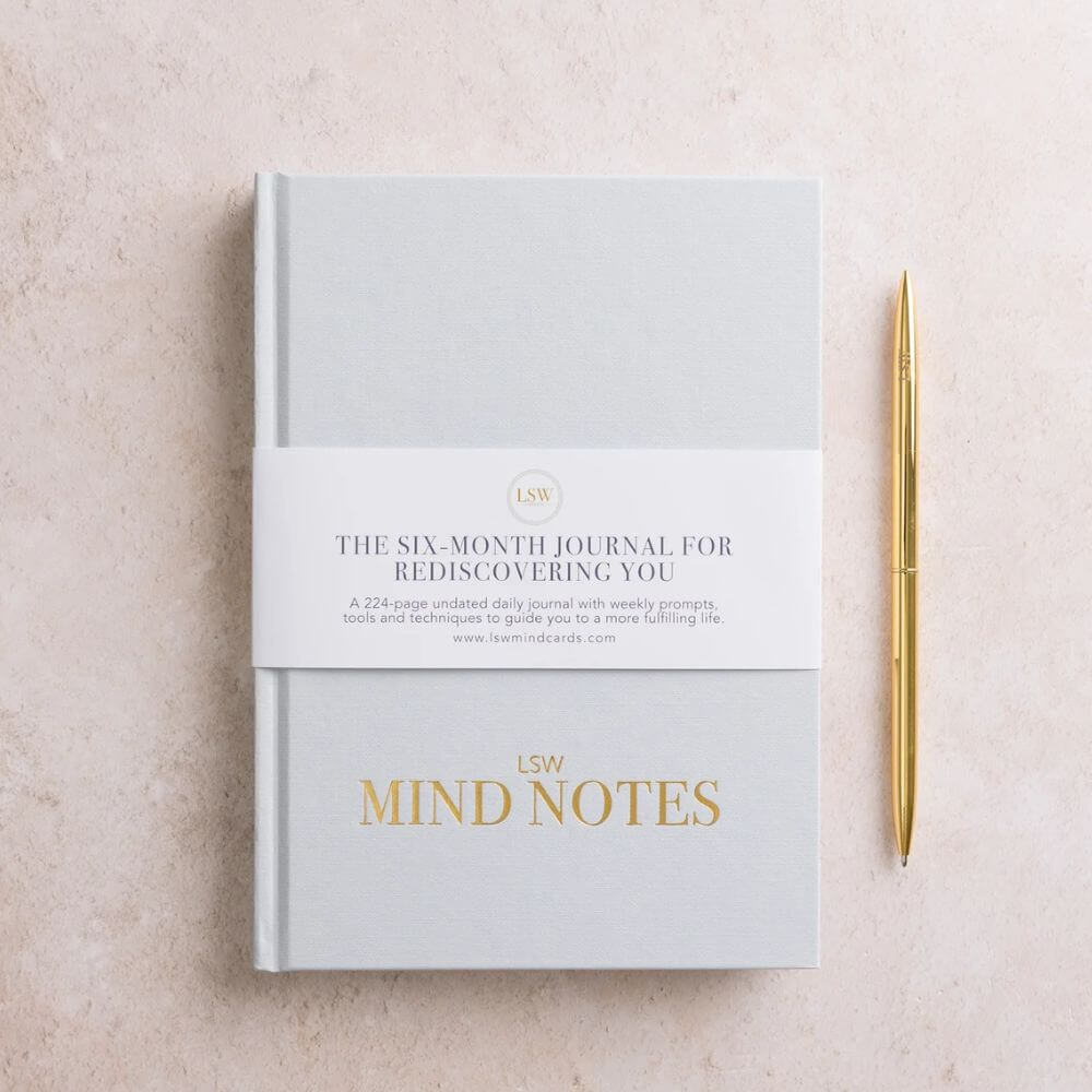 LSW London Gold Ballpoint Pen for Journaling (Black Ink)