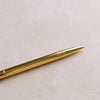 LSW London Gold Ballpoint Pen for Journaling (Black Ink)