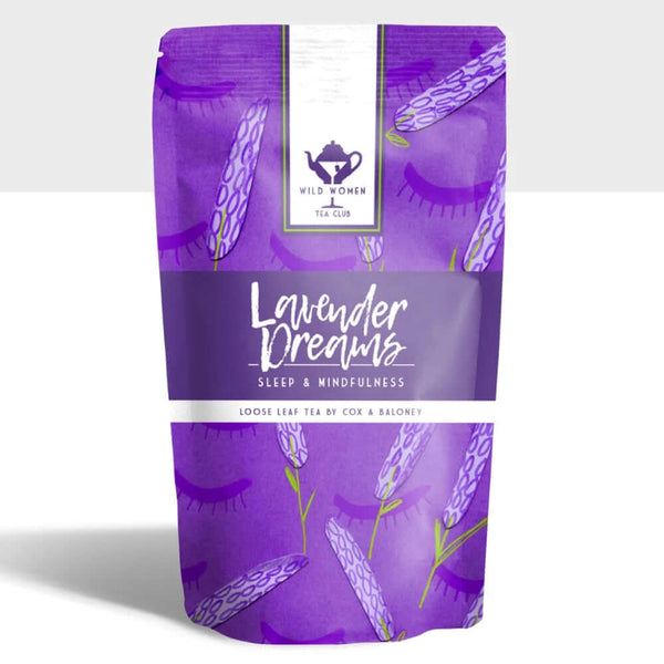 Evening Anxiety & Sleep Tea from Wild Women Tea Club: Lavender Dreams