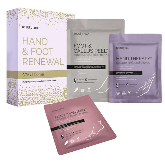 BeautyPro Spa at Home Skincare Gift Box - Hand & Foot Renewal
